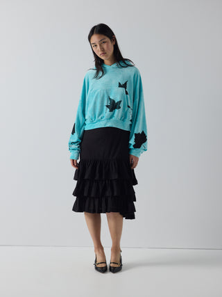 yummy mummy hoodie in aqua