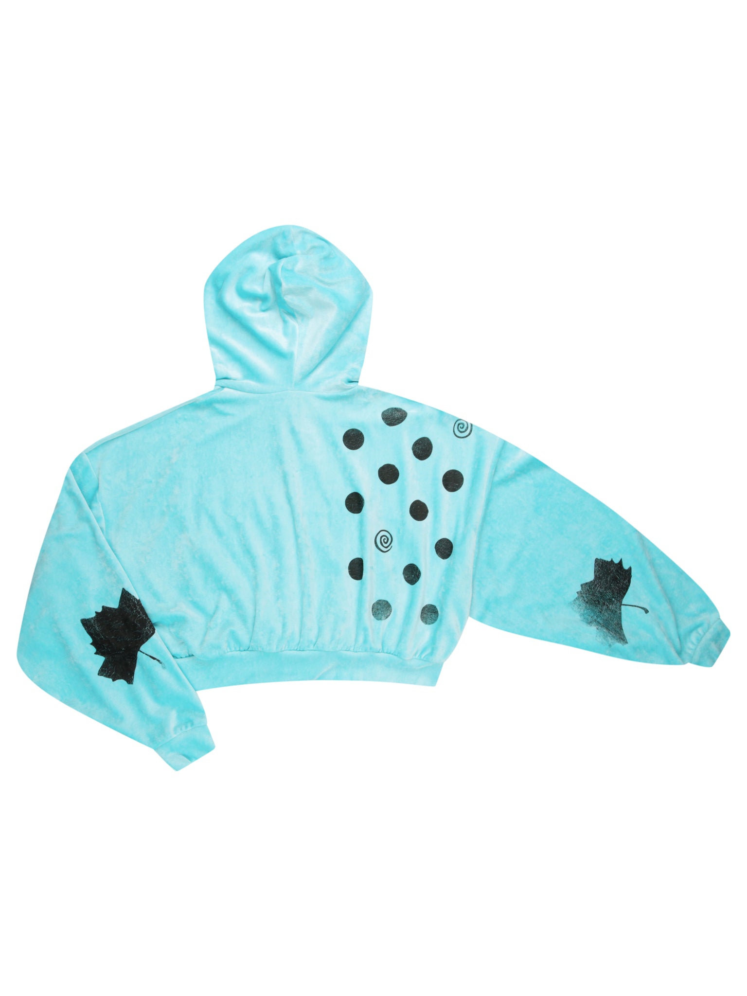 Aqua hoodie