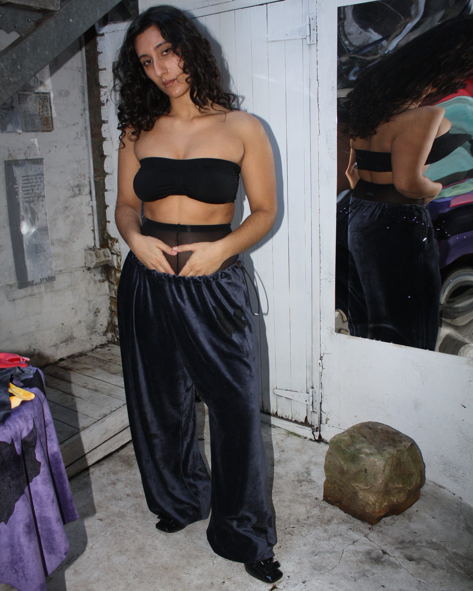 Yummy Mummy Trackpants in midnight