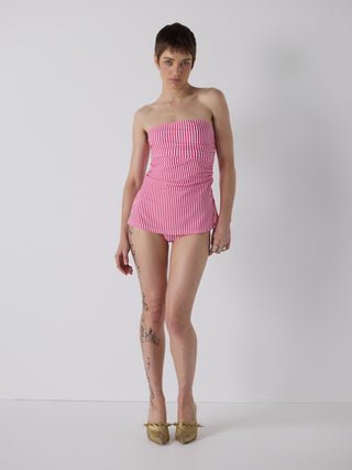 twist one piece in lolly stripe