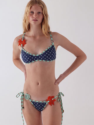 multiway bikini piece in french flower