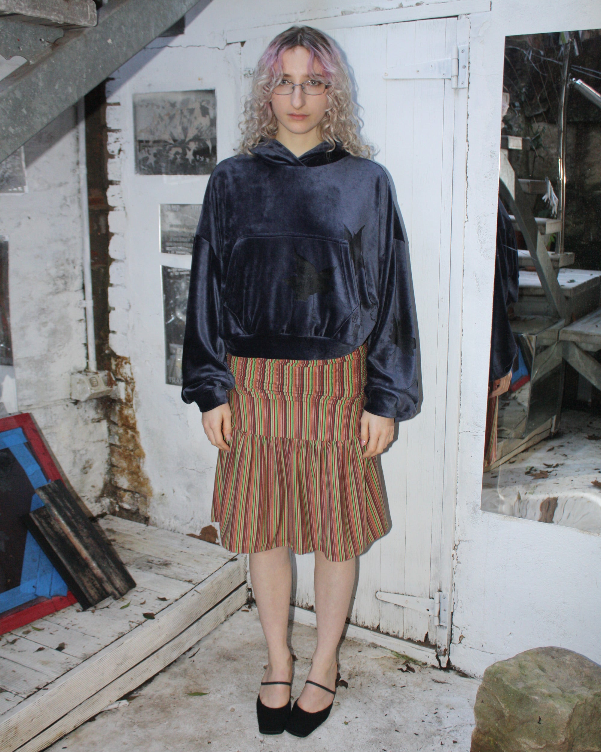 Yummy mummy hoodie in midnight