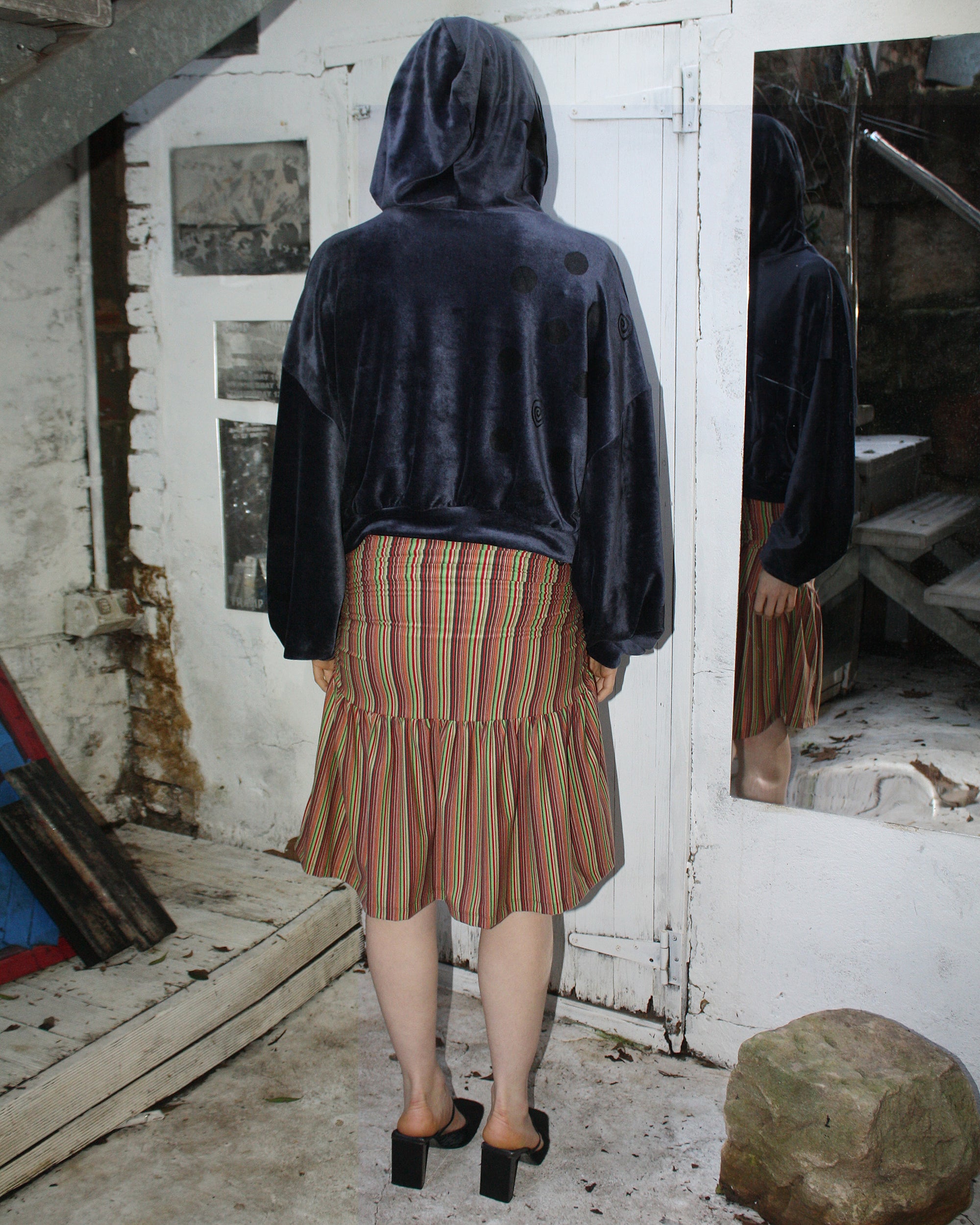 Yummy mummy hoodie in midnight