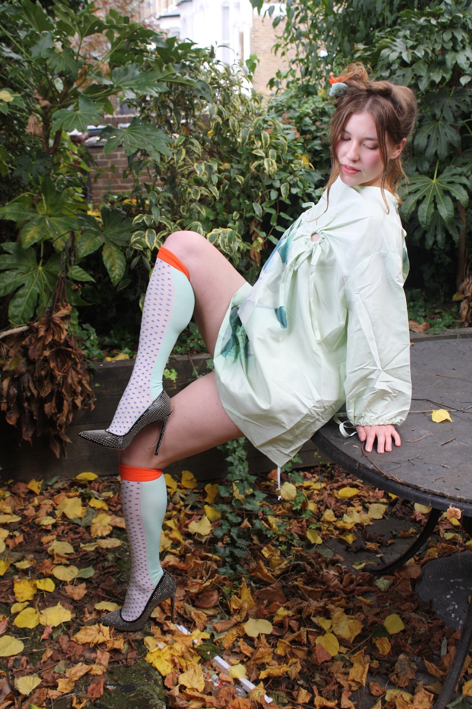 Maria Darling wears SS26 in London