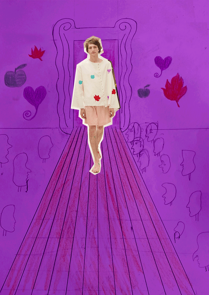 A mini fashion show