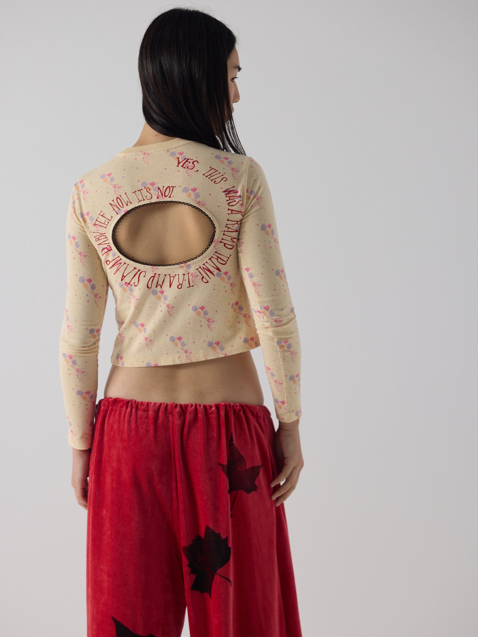 logo removal long sleeve in party