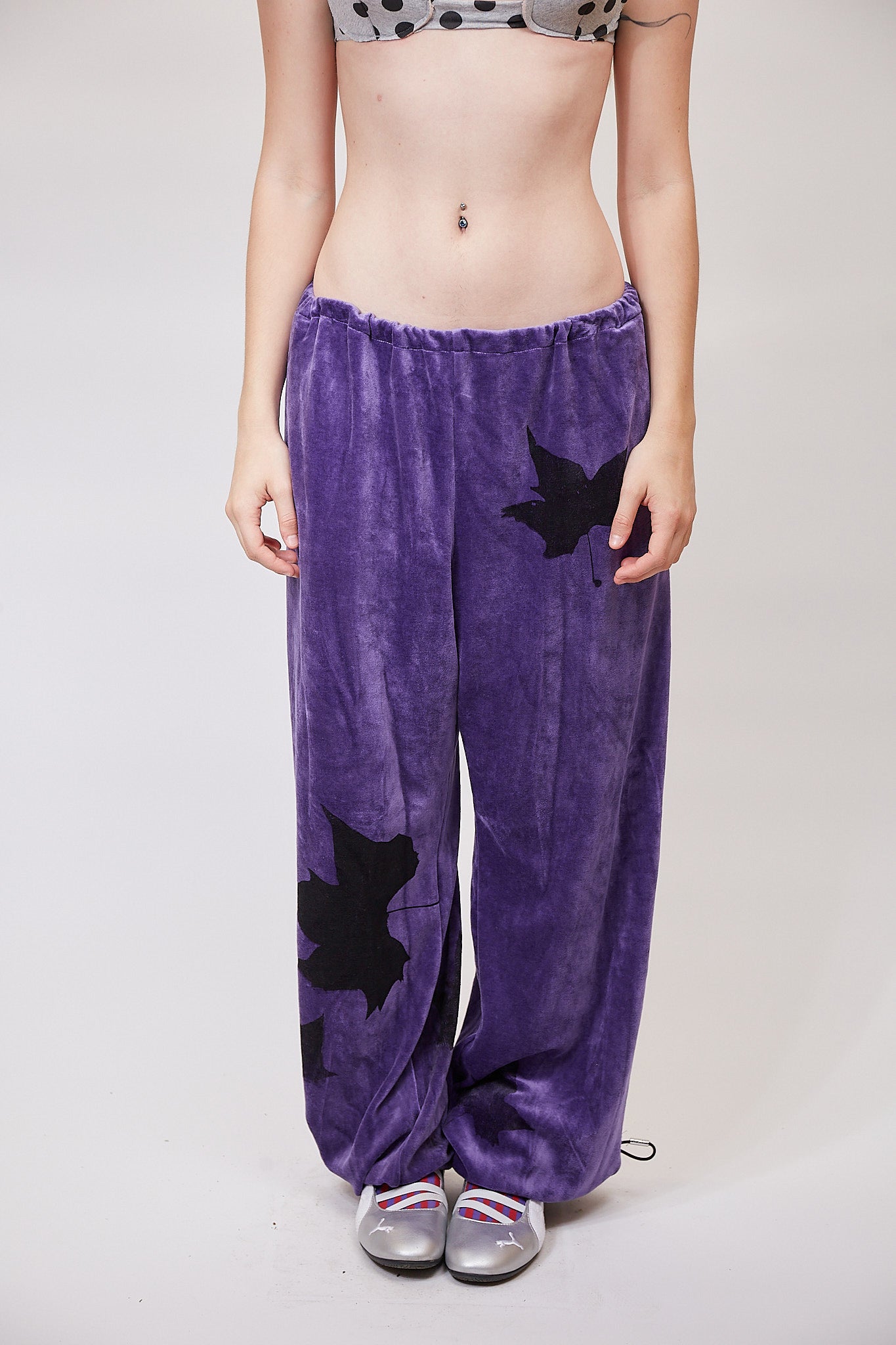 Grape trackpants