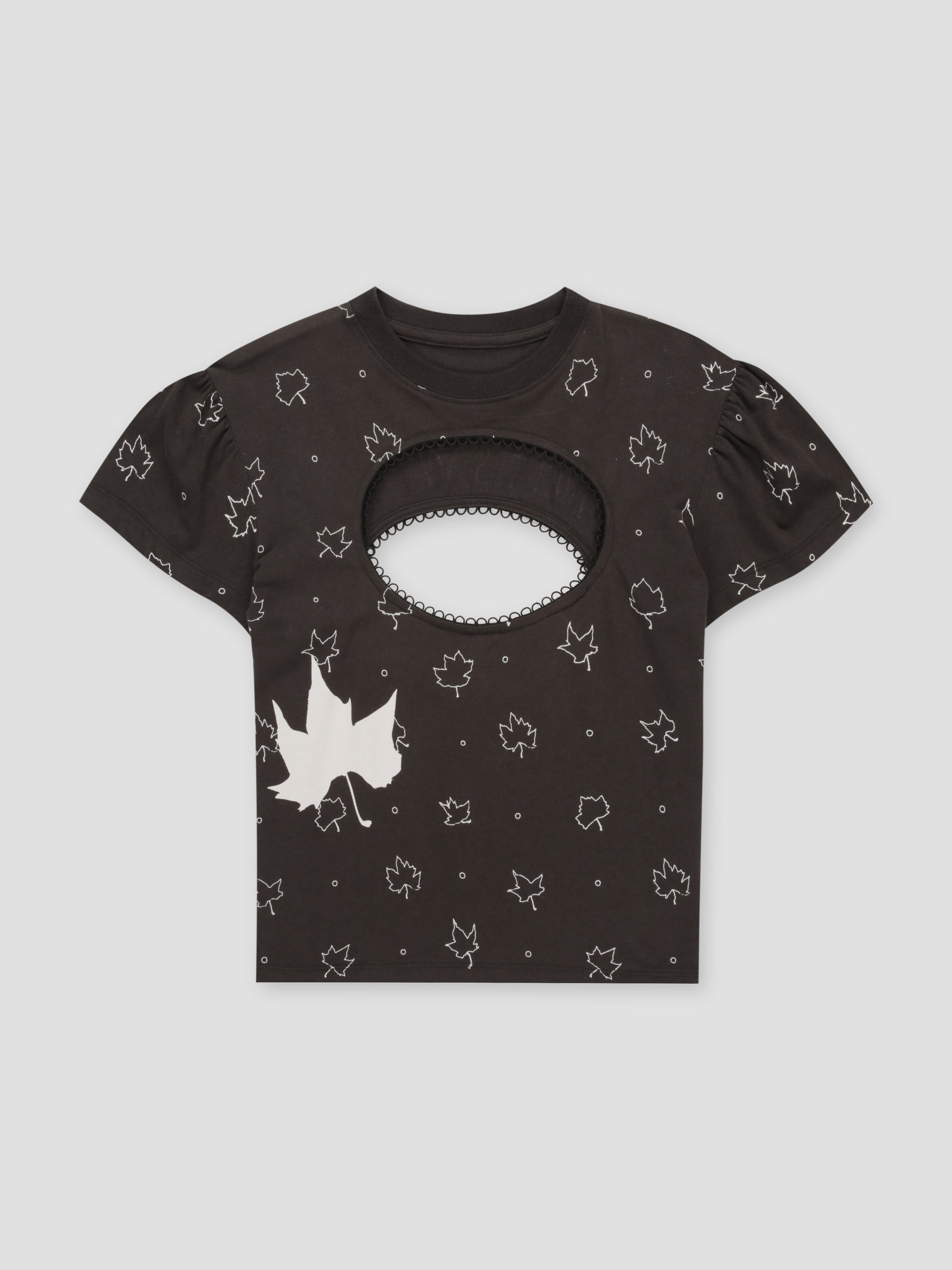 logo removal baby tee in moonless night