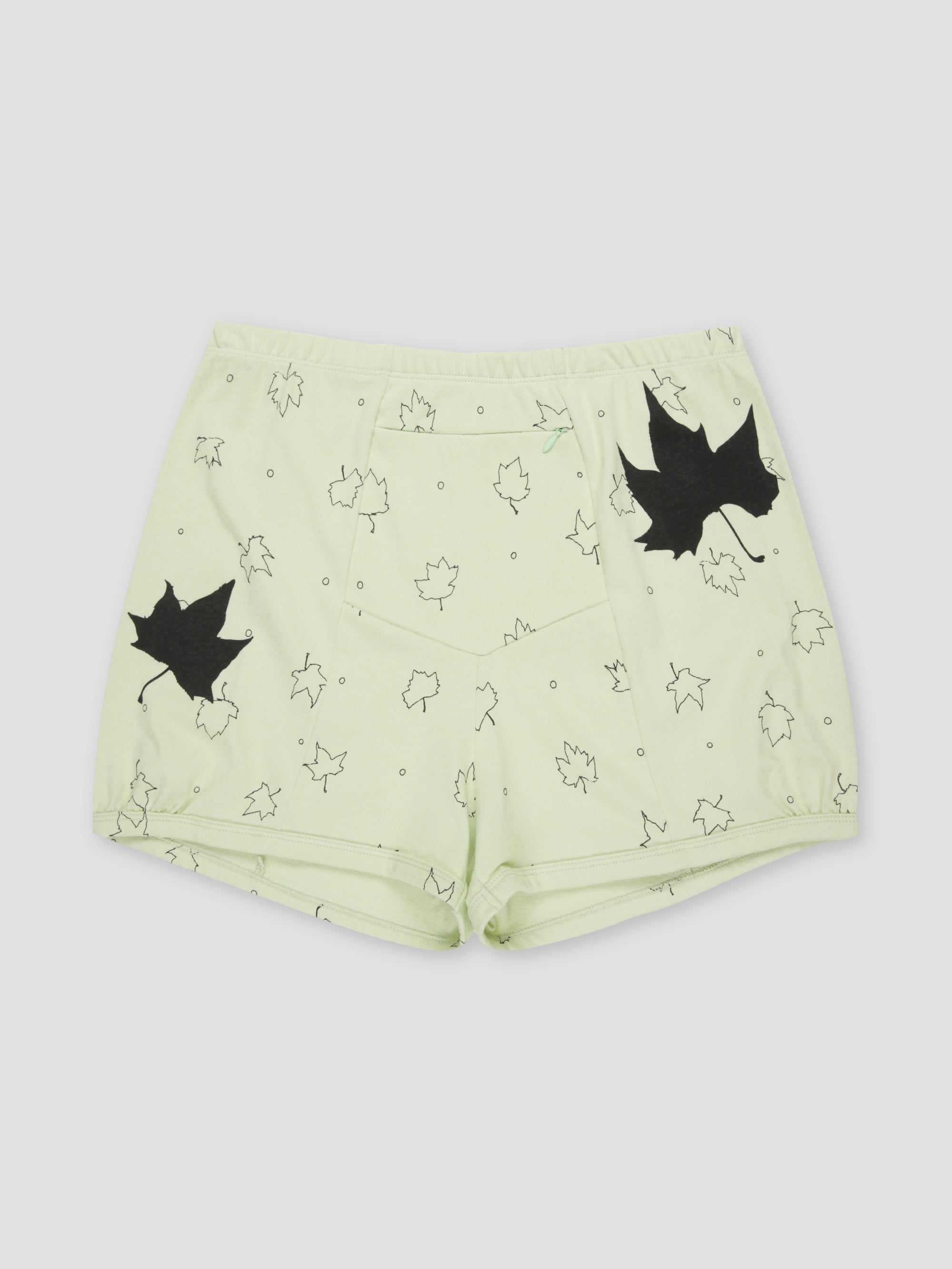 secret pocket gym shorts in misty jade
