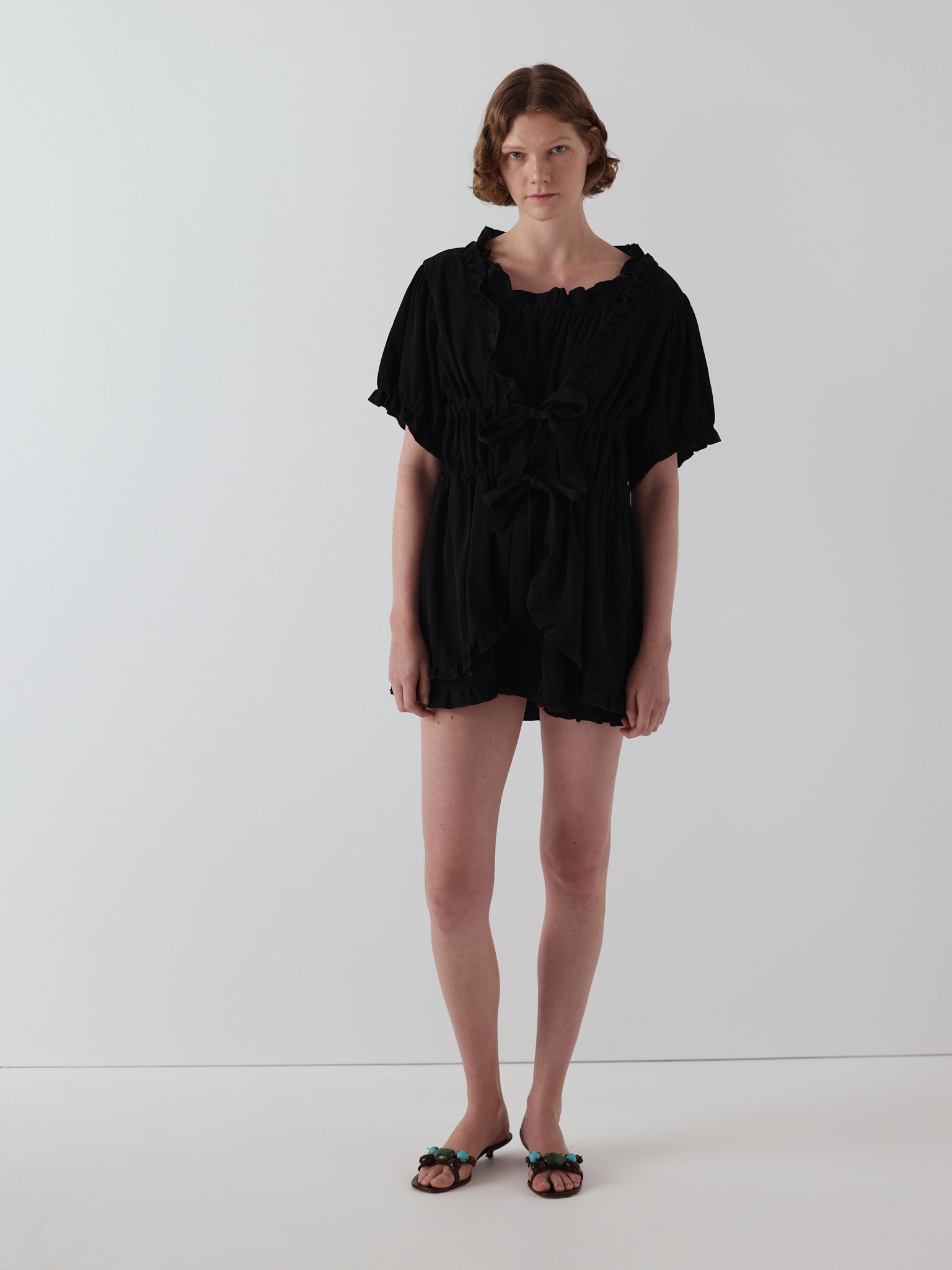 black babydoll dress
