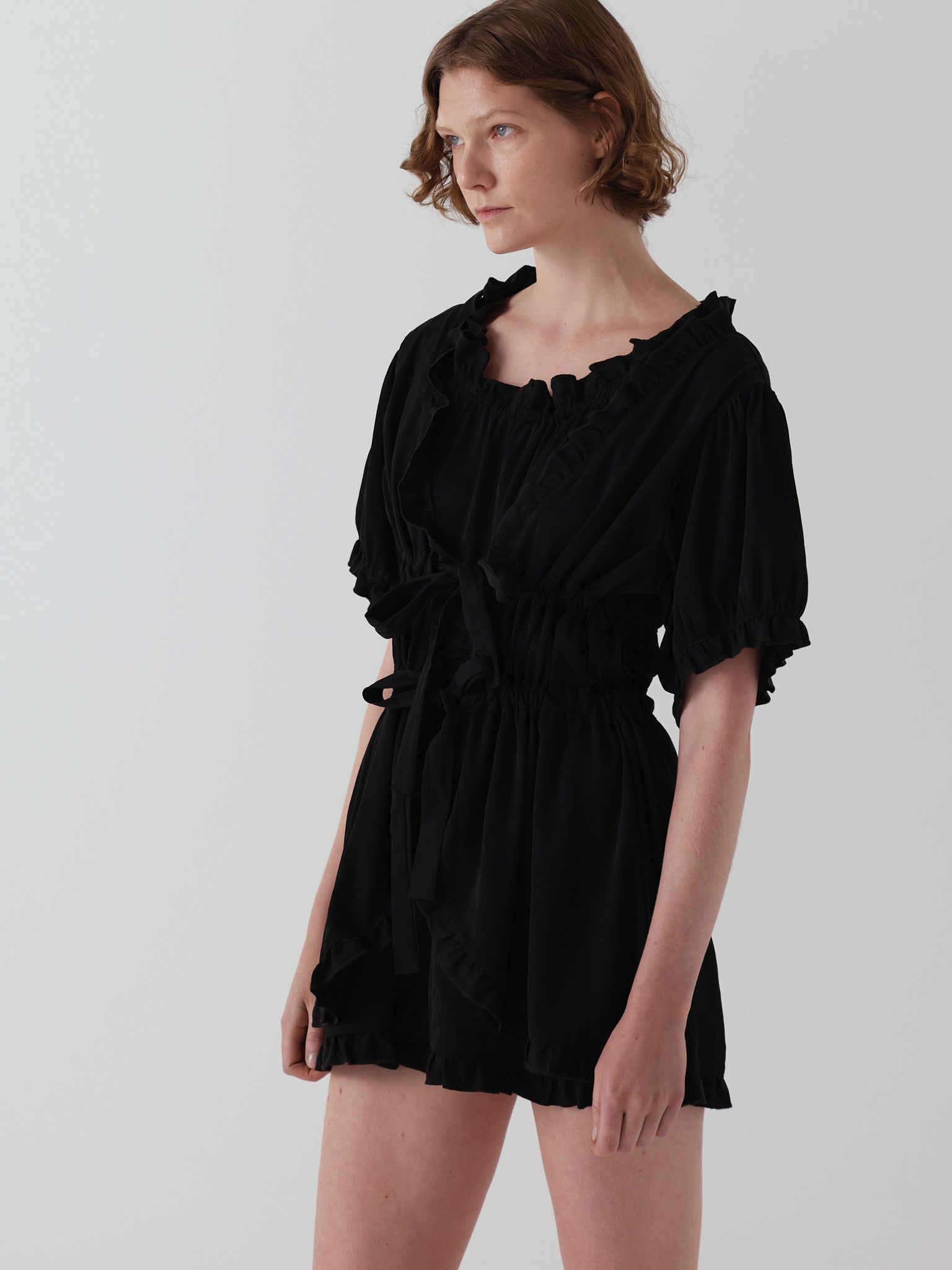 black babydoll dress