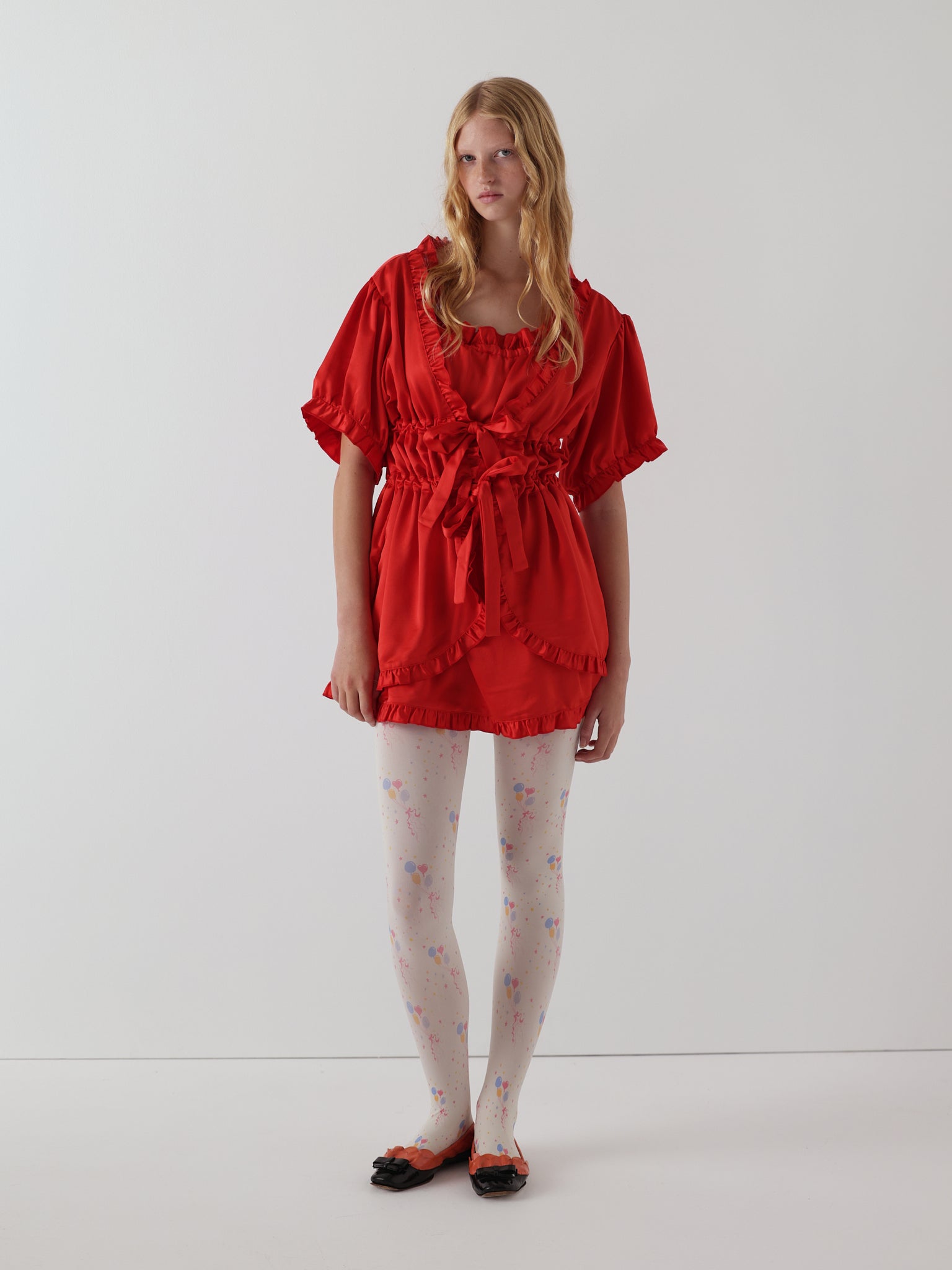 Party pantyhose in banana