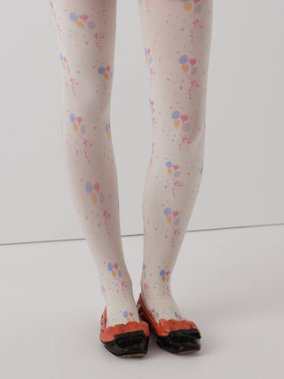 party pantyhose in banana