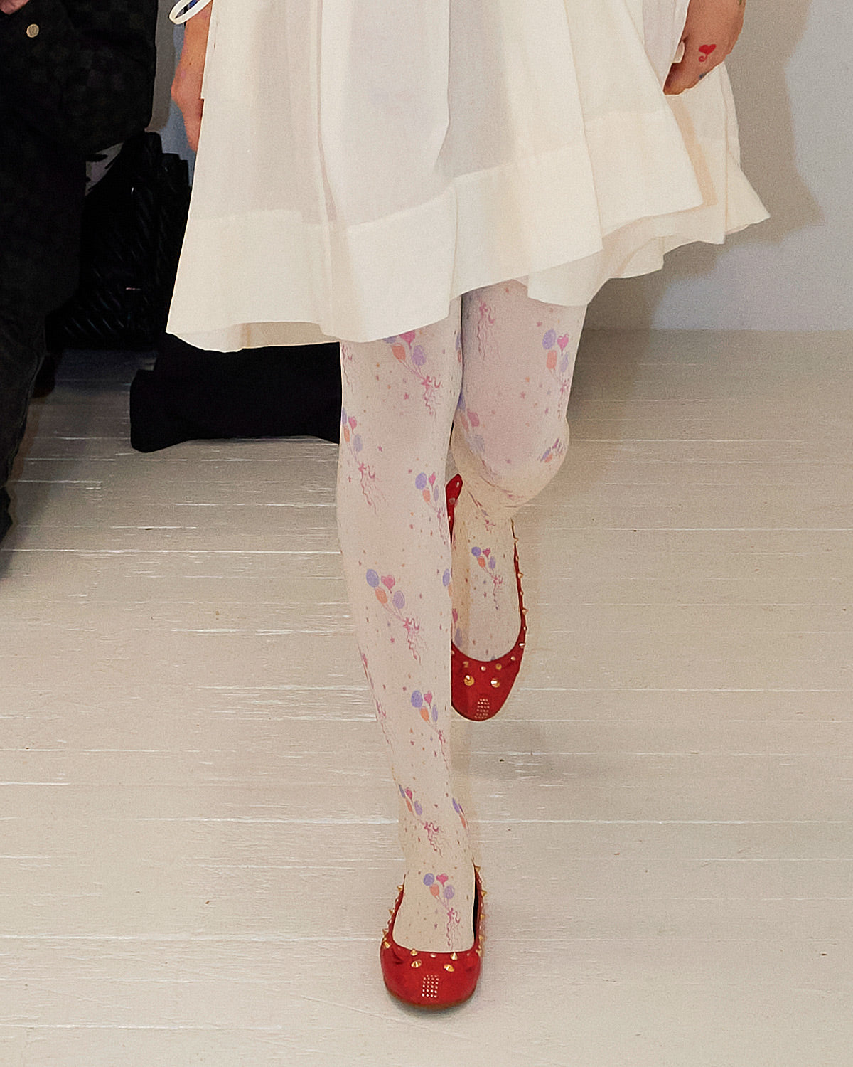 Party pantyhose in banana