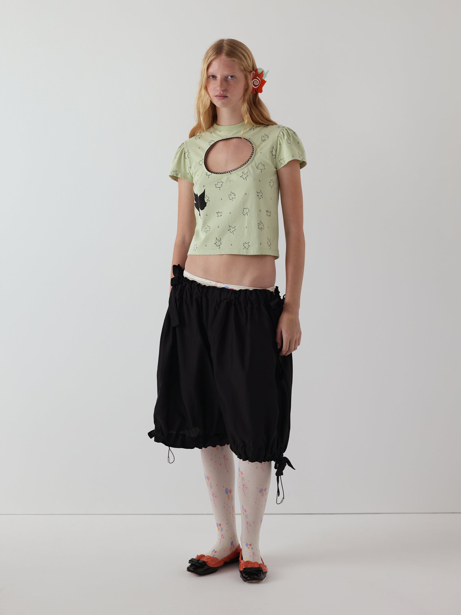 Black taffeta bloomers – NIAMH GALEA
