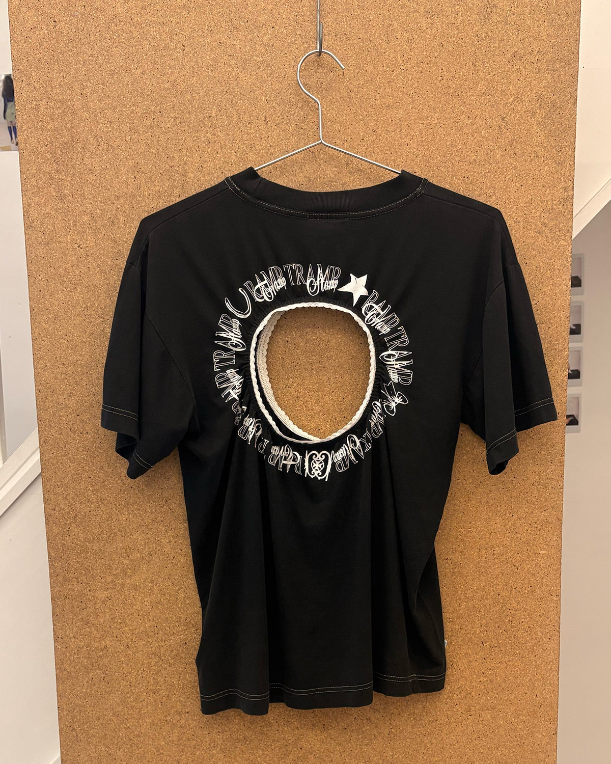 lucky logo removal tshirt (medium)