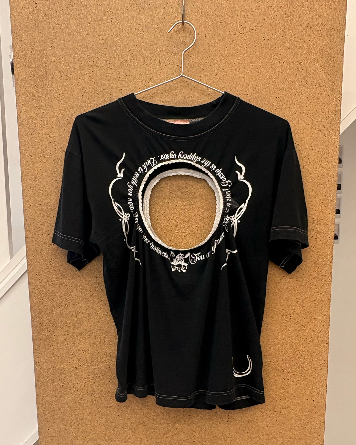 lucky logo removal tshirt (medium)