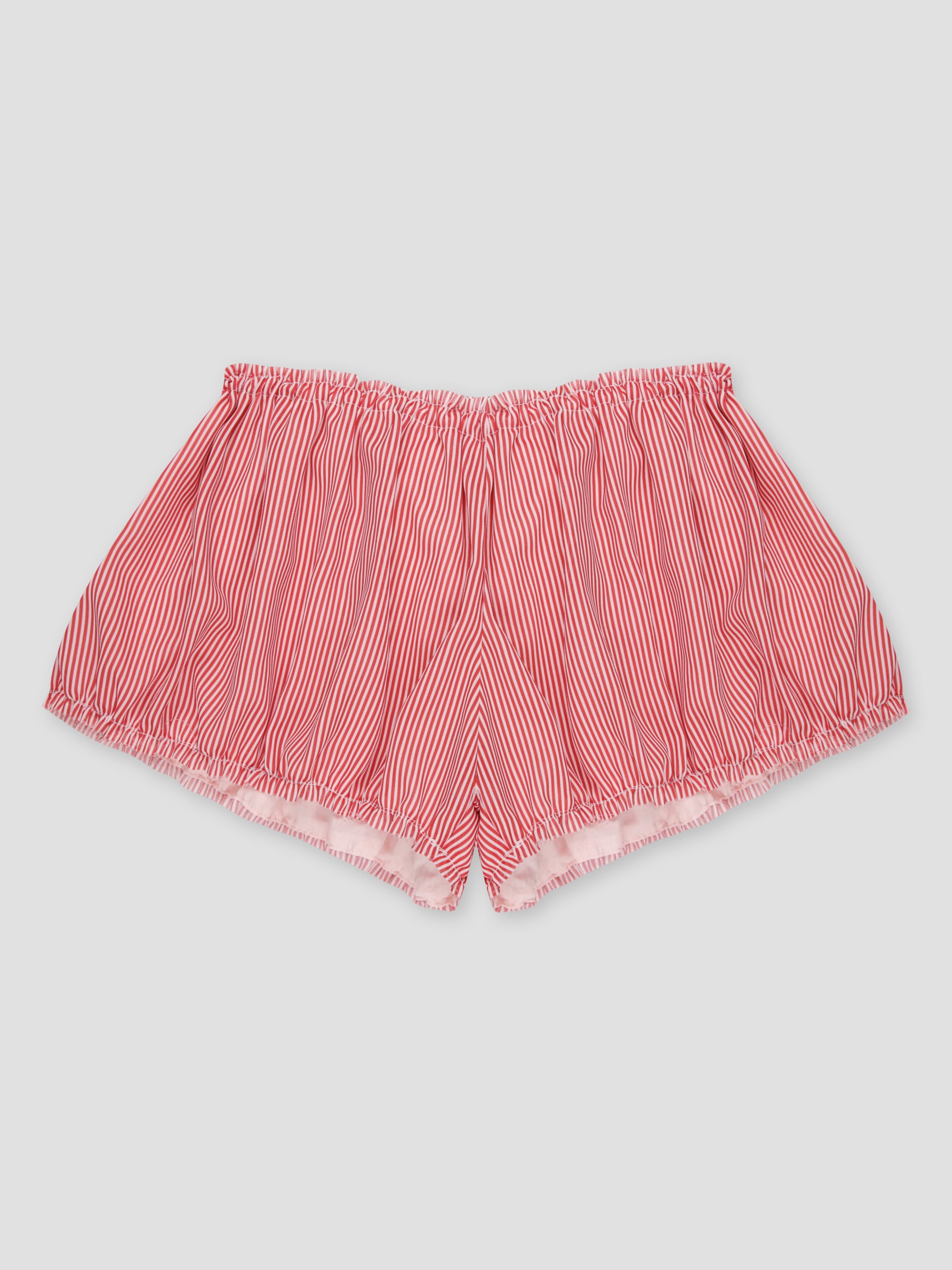 Puff shorts in lolly stripe
