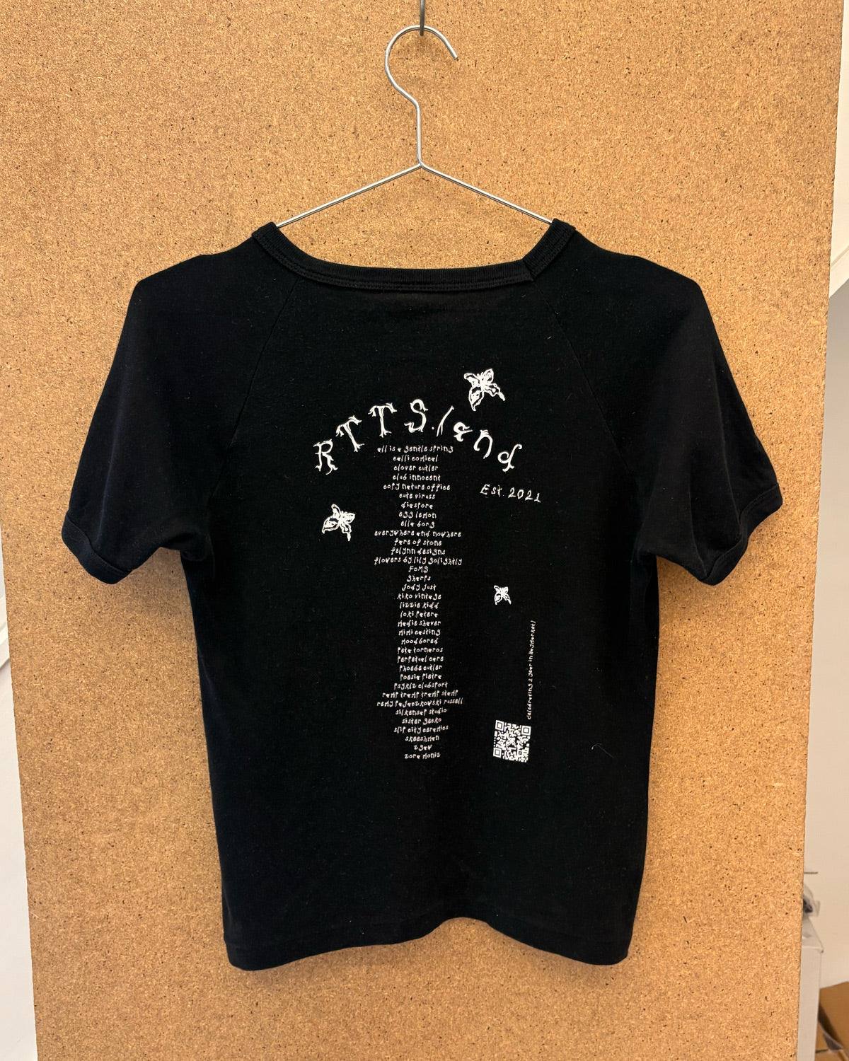 RTTS.land x EGG LEMON anniversary baby tee Medium