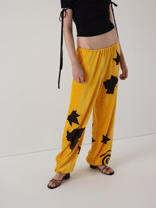 yummy mummy trackpants in sunshine