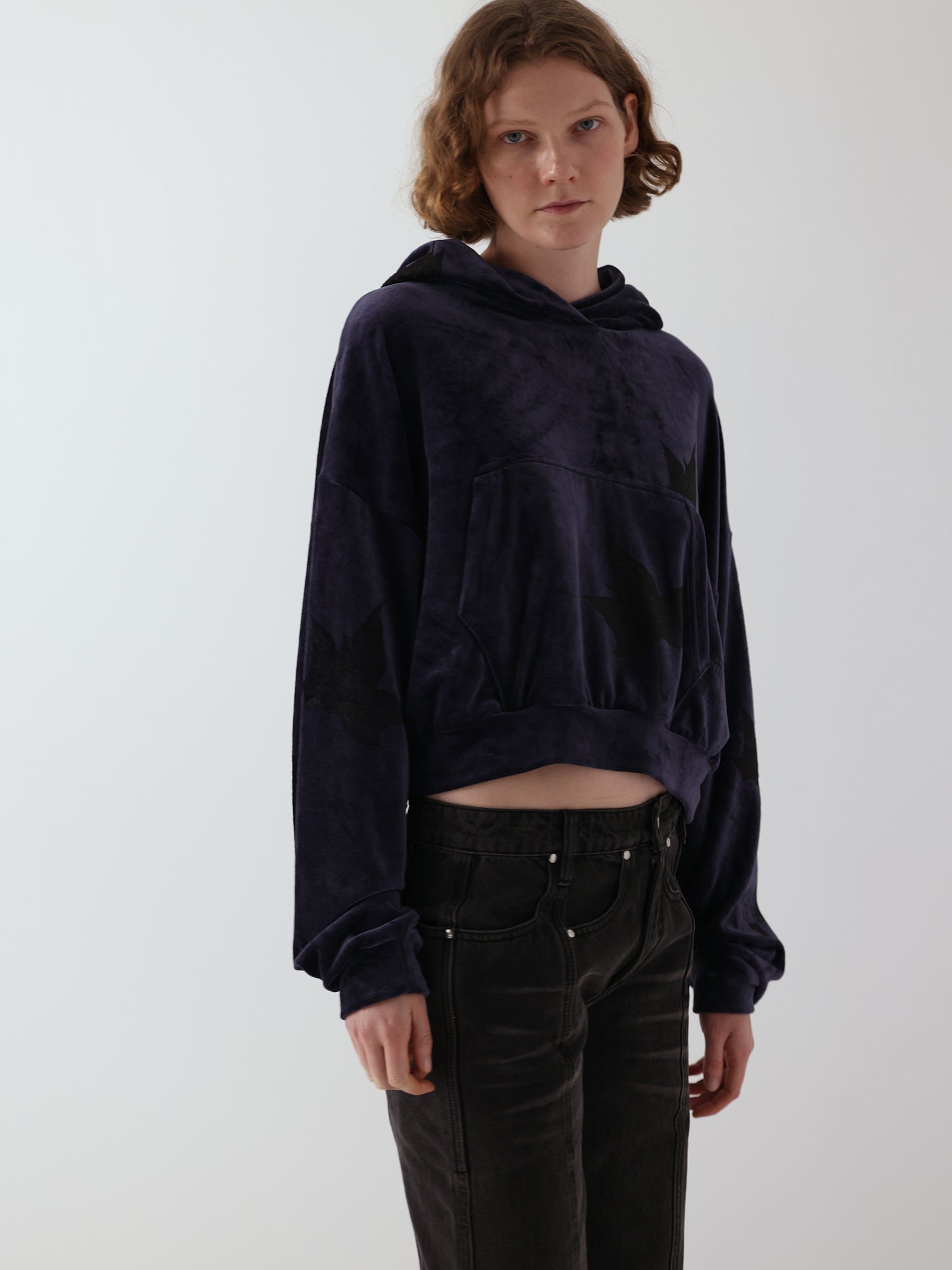 Yummy mummy hoodie in midnight